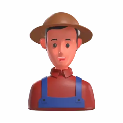 Farmer 3D Graphic