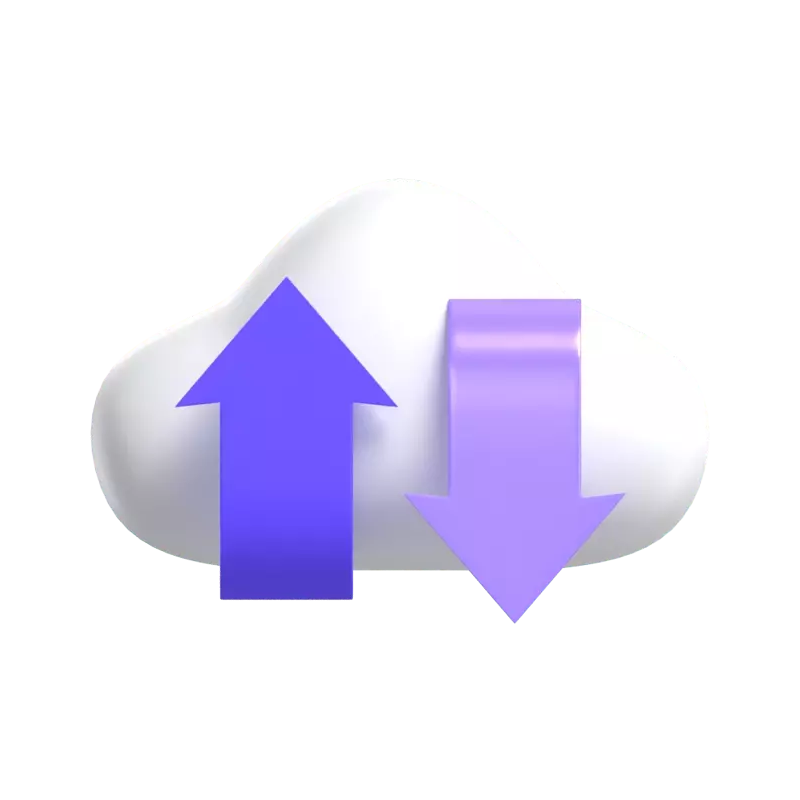 Cloud 3D Graphic