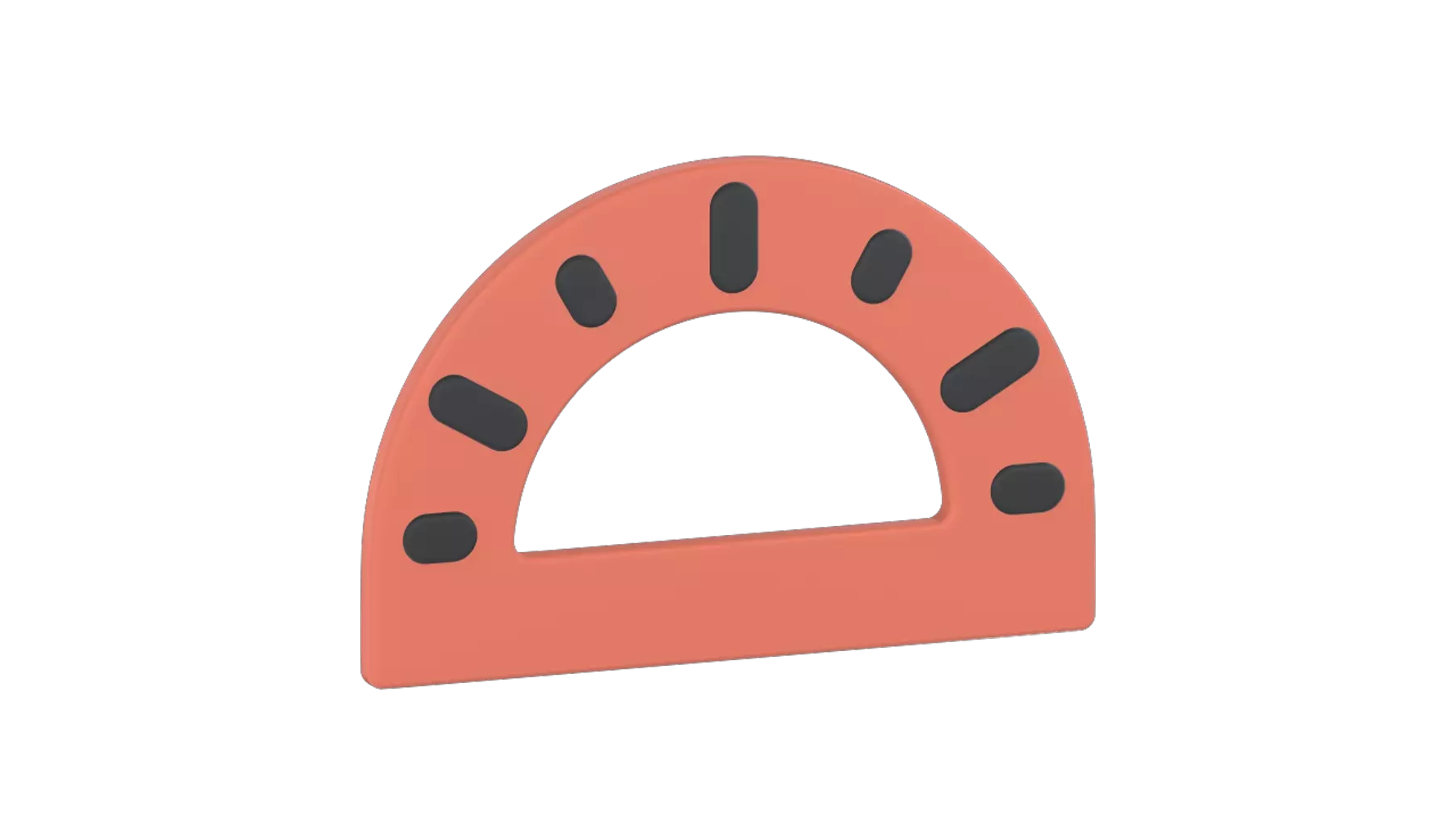 Protractor 3D Graphic