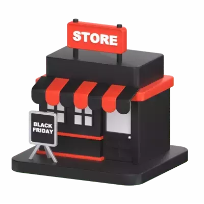 Store 3D Graphic