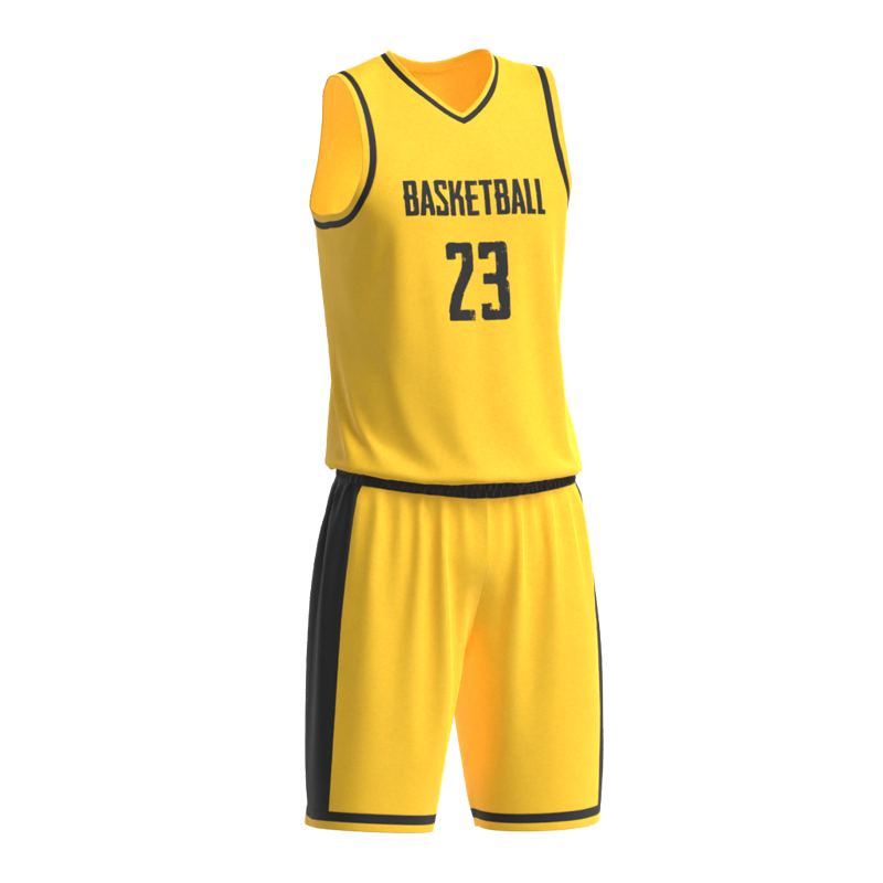 Basketball Team Uniform 3d Mockup 3D Graphic