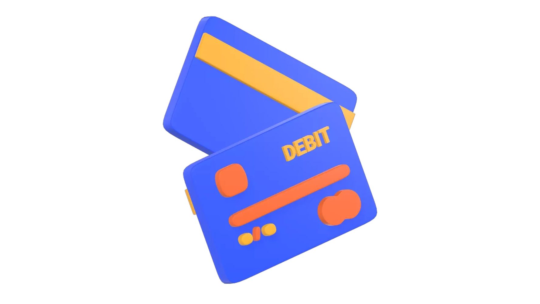 Debit Card 3D Graphic