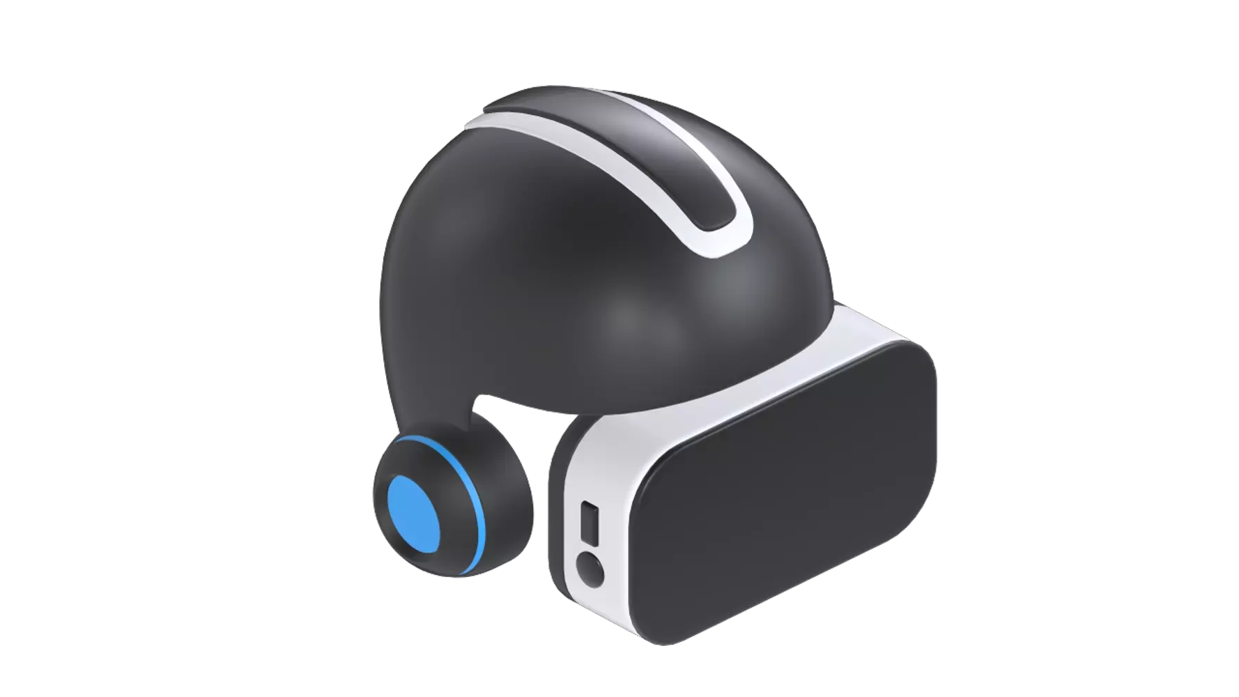 VR Helmet 3D Graphic