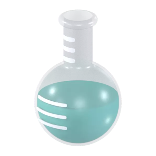 Flask 3D Graphic