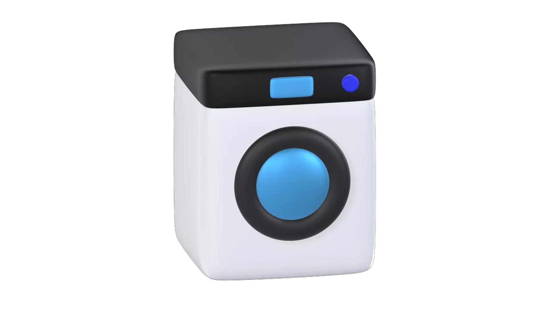 Washing Machine 3D Graphic