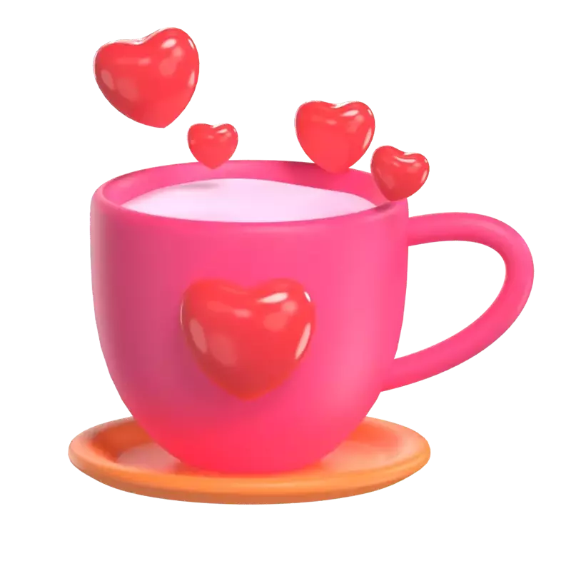 Wedding Mug 3D Graphic