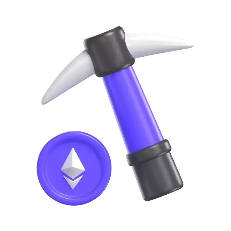 Pickaxe 3D Graphic