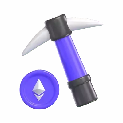 Pickaxe 3D Graphic