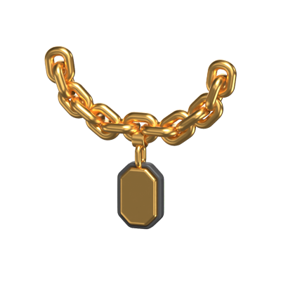 Necklace 3D Icon Model 3D Graphic