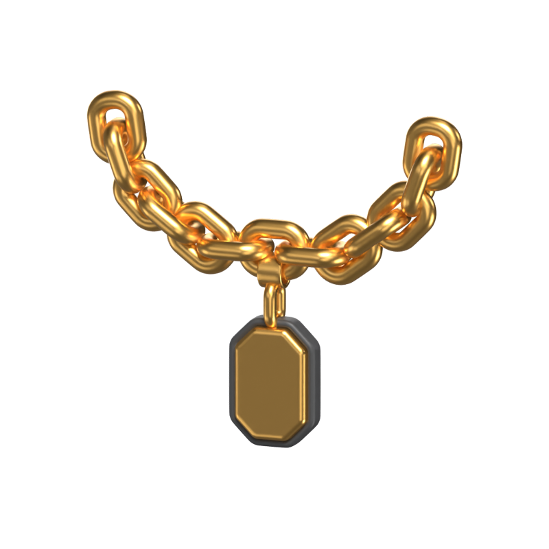 Necklace 3D Icon Model 3D Graphic