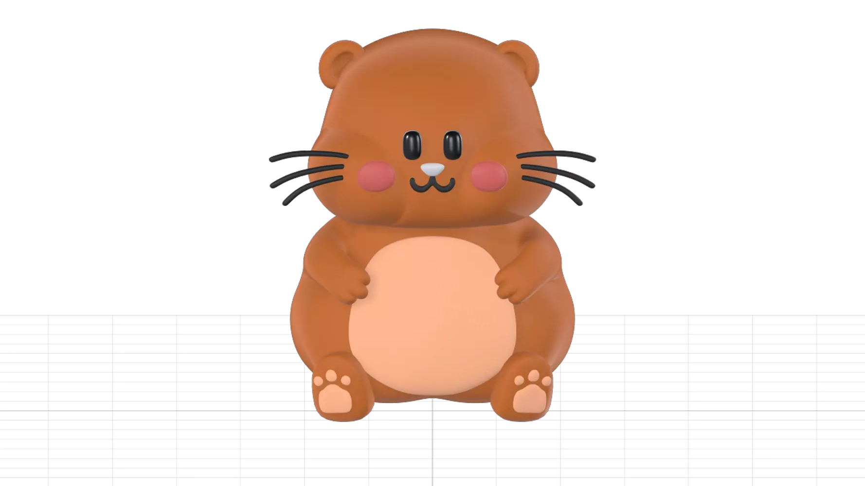 Chubby 3D Graphic