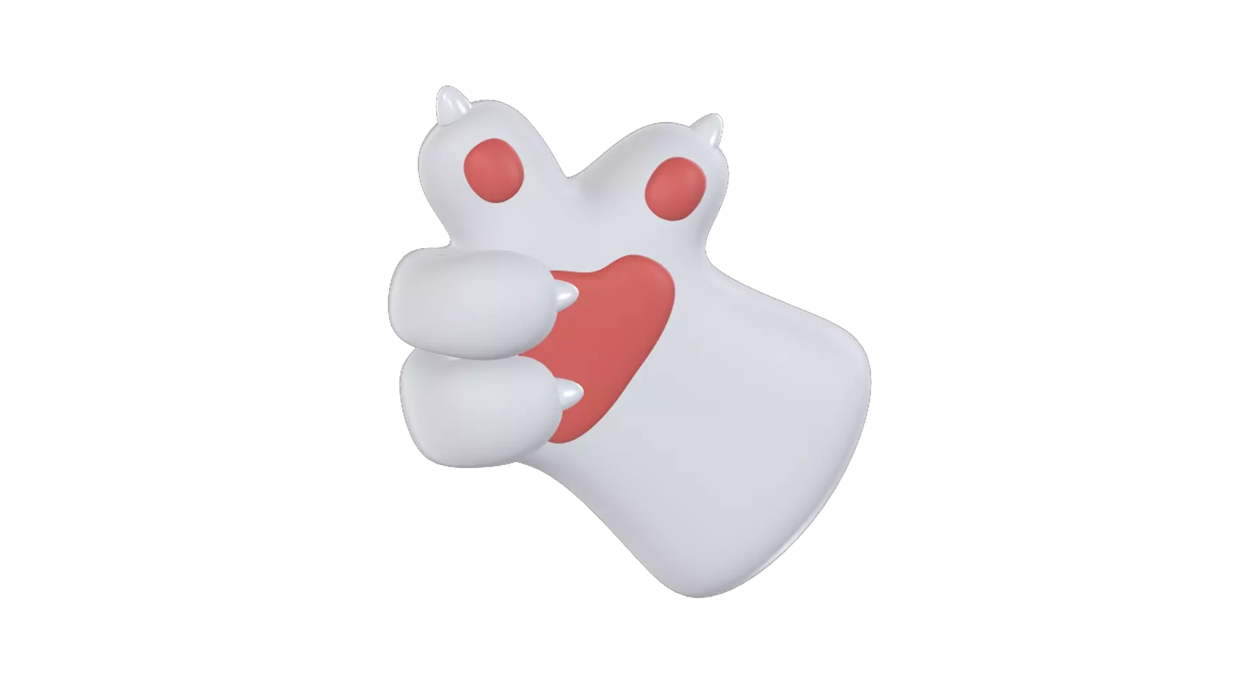 Paw 3D Graphic