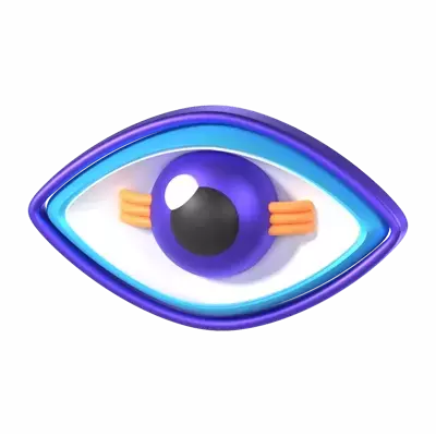 Tech Eye 3D Graphic