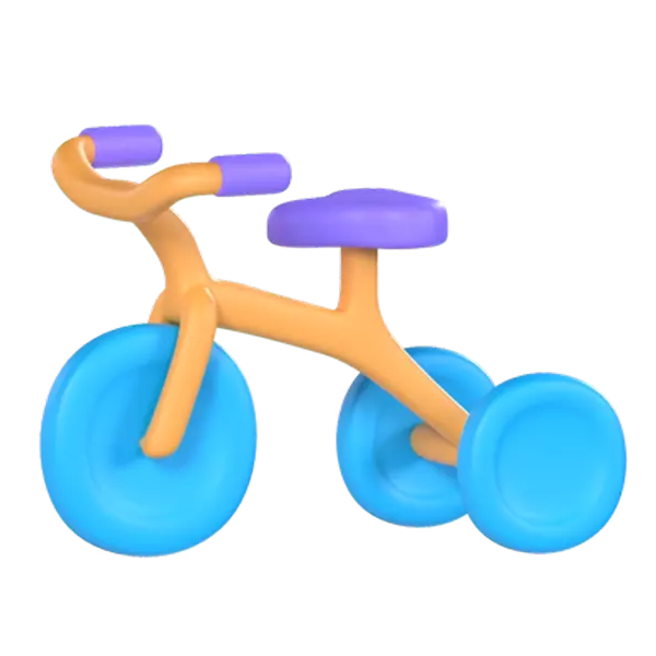 Tricycle 3D Graphic