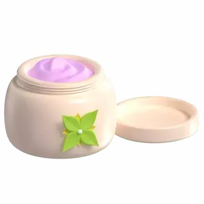 Face Cream 3D Graphic