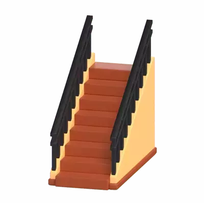 Staircase 3D Graphic