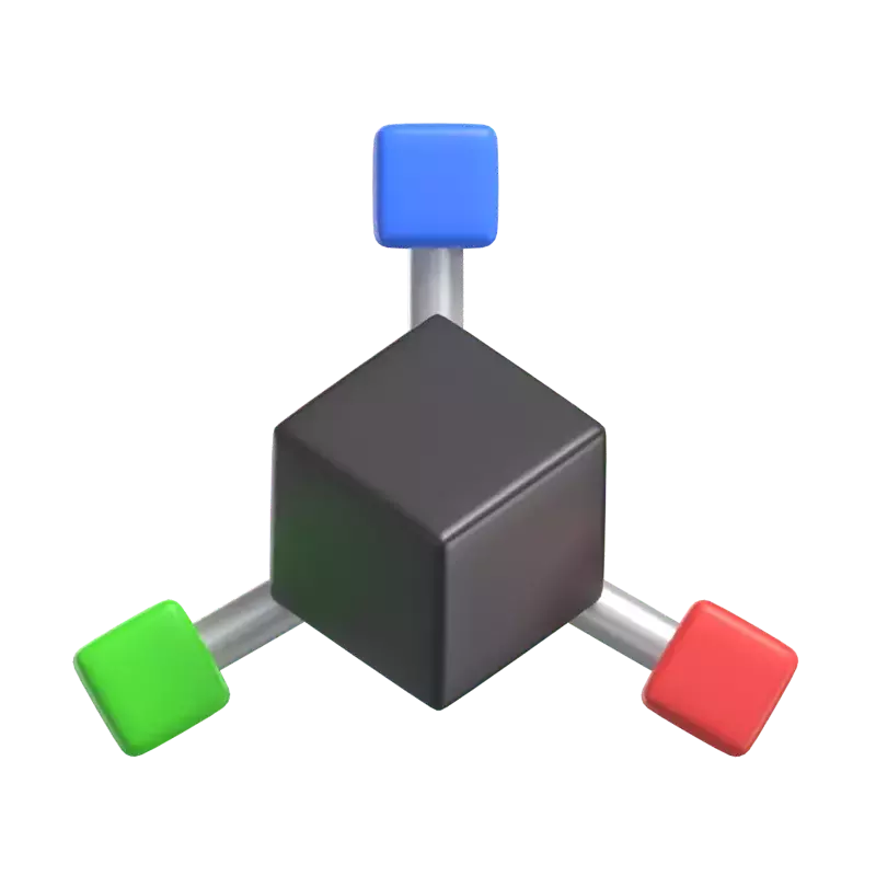 3D Cube 3D Graphic