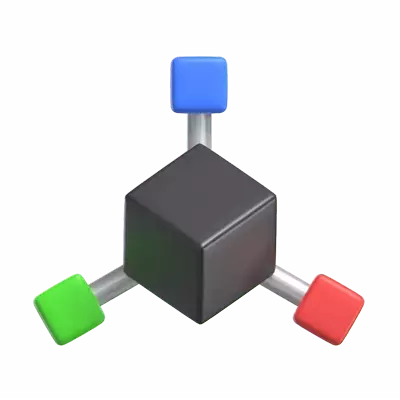 cubo 3d 3D Graphic