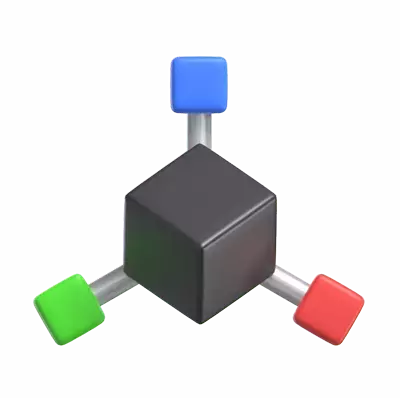 Cubo 3D 3D Graphic