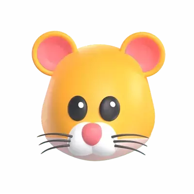Hamster 3D Graphic