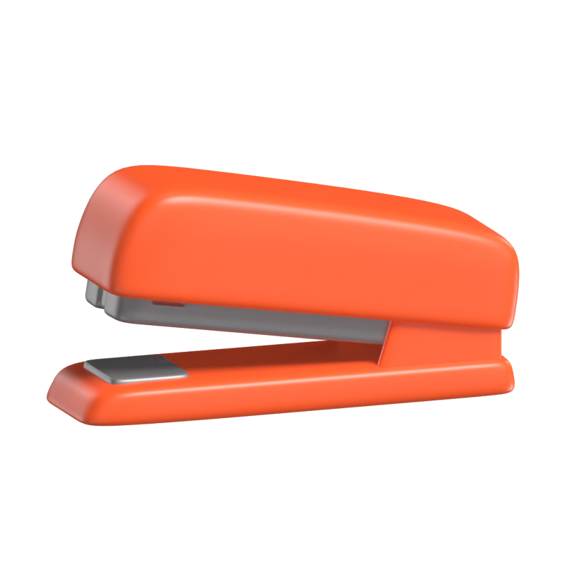 Stapler 3D Model For Office Work 3D Graphic