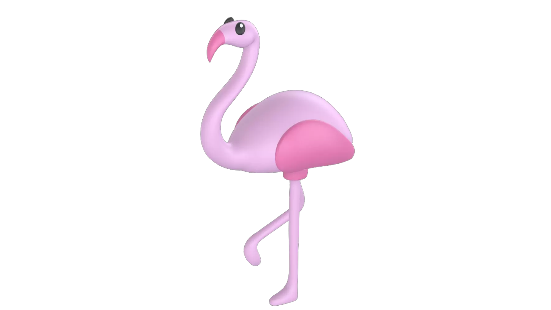 Flamingo 3D Graphic