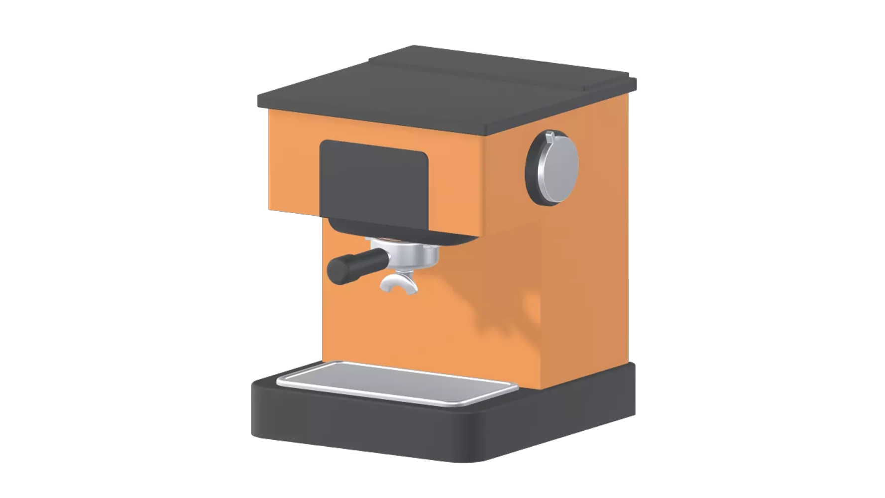 Coffee Machine 3D Graphic