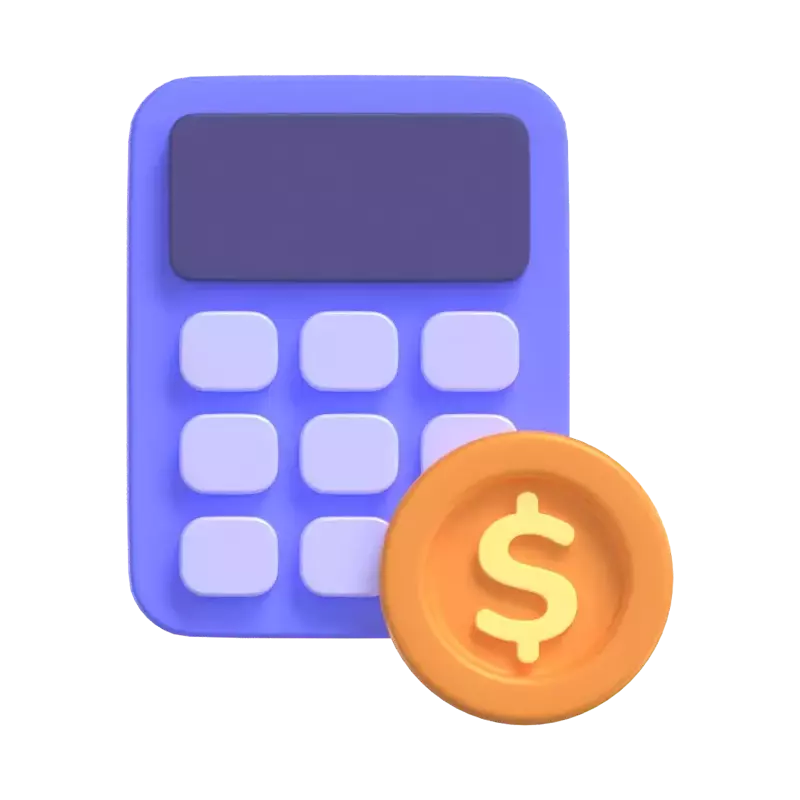 Accounting 3D Graphic