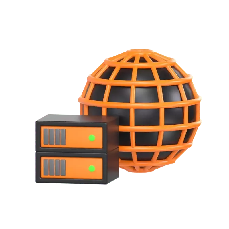 Server 3D Graphic