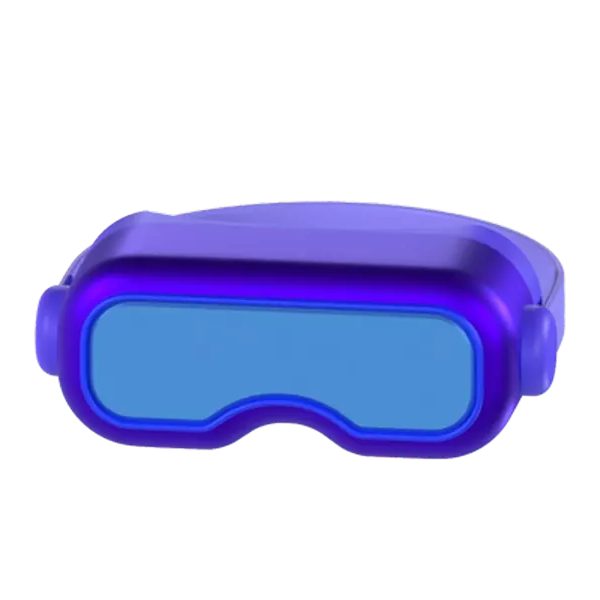 VR Glasses 3D Graphic