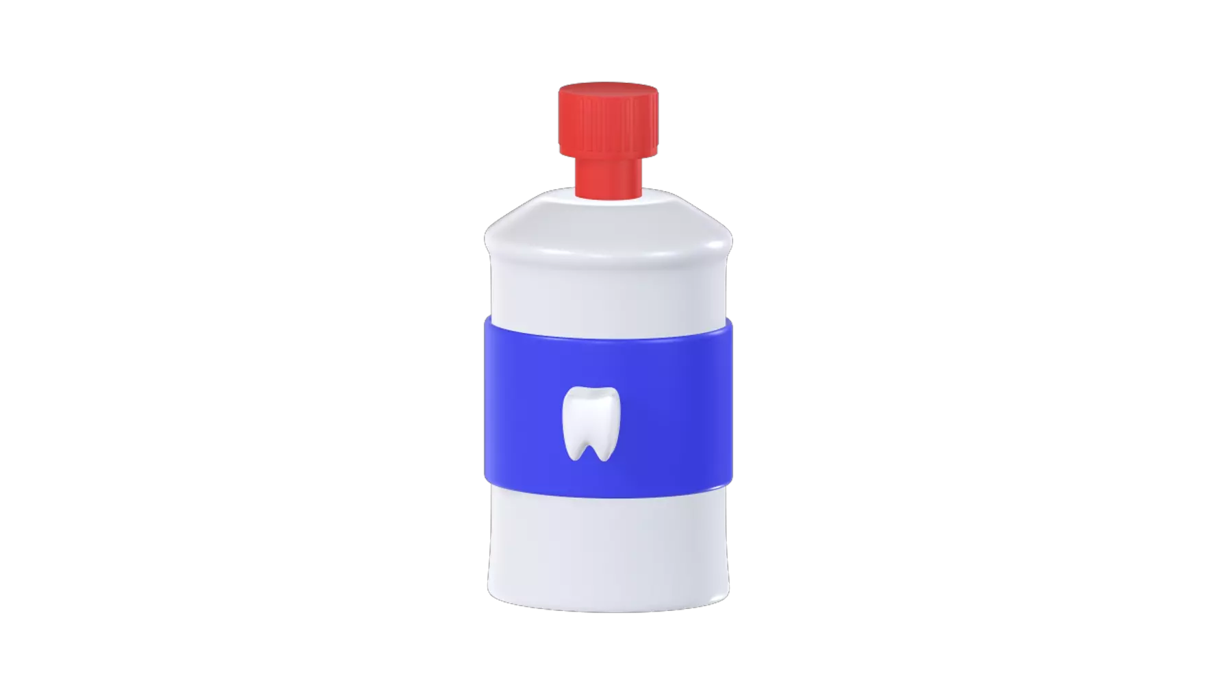 Mouth Wash 3D Graphic