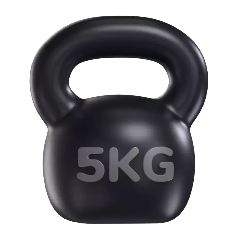 Kettlebell 3D Graphic