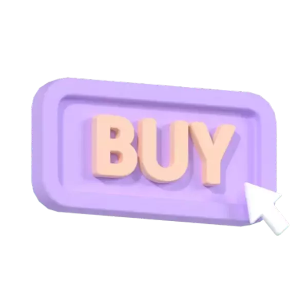 Buy Button 3D Graphic