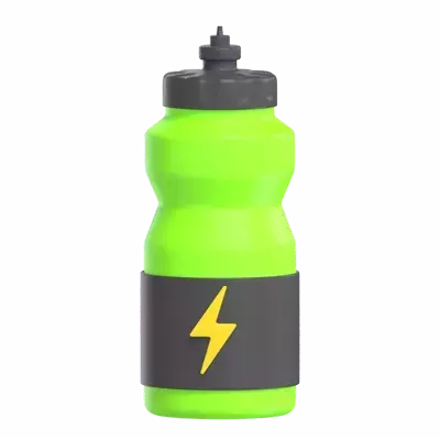 Energy Drink 3D Graphic