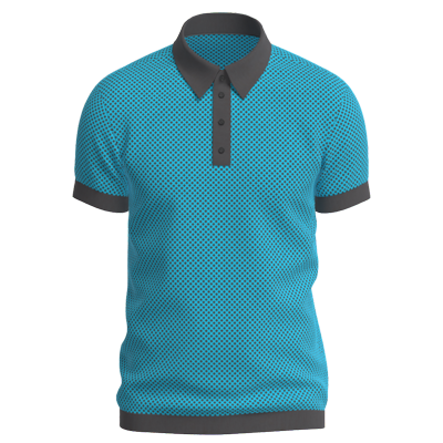 Polo Shirt Short Sleeve 3D Mockup 3D Graphic