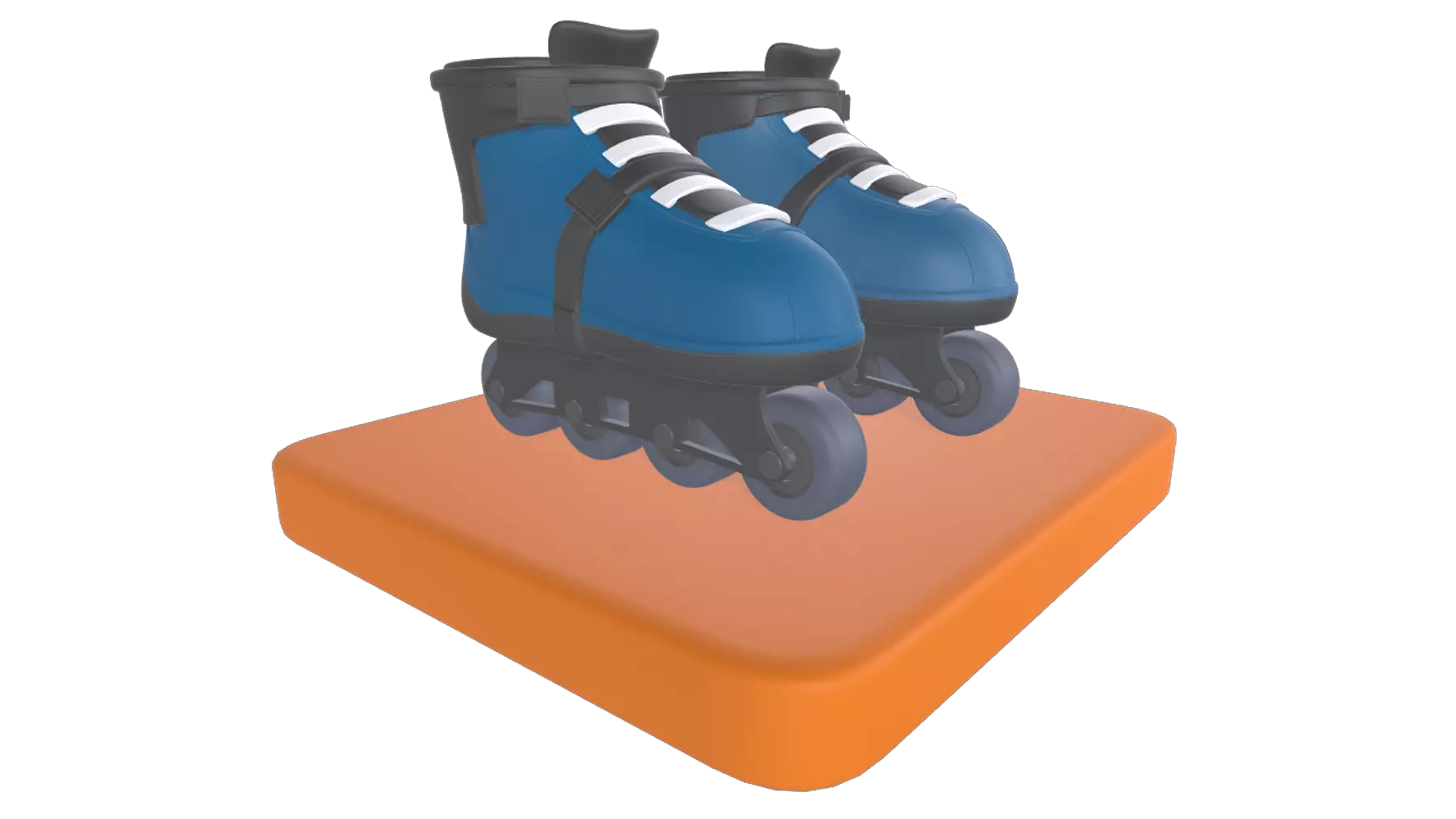 Roller Skating 3D Graphic