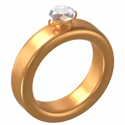 Diamond Ring 3D Graphic