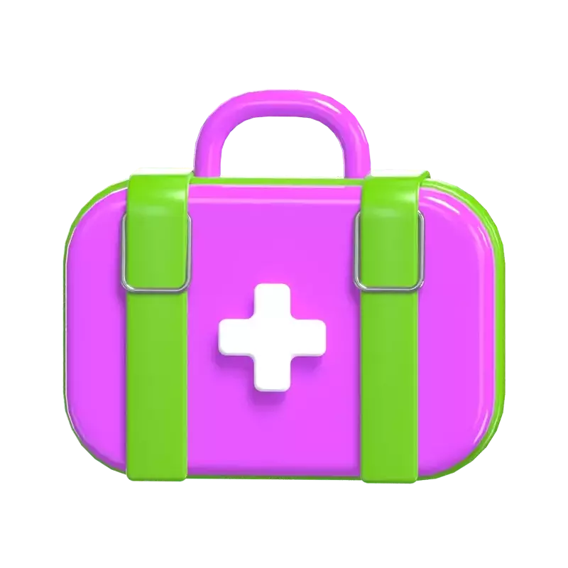 First Aid KIt 3D Graphic