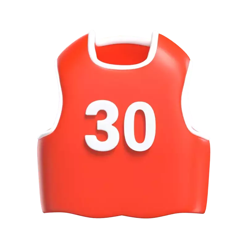 Basketball Jersey 3D Graphic