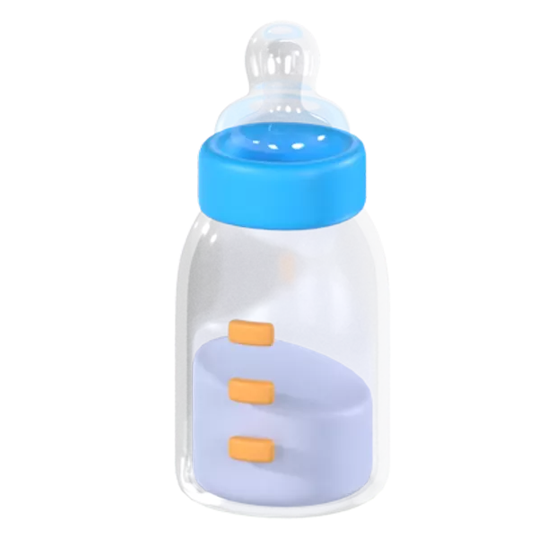 Baby Milk Bottle 3d model--9fbde211-227b-4343-9f76-e0cbdd8a8a86