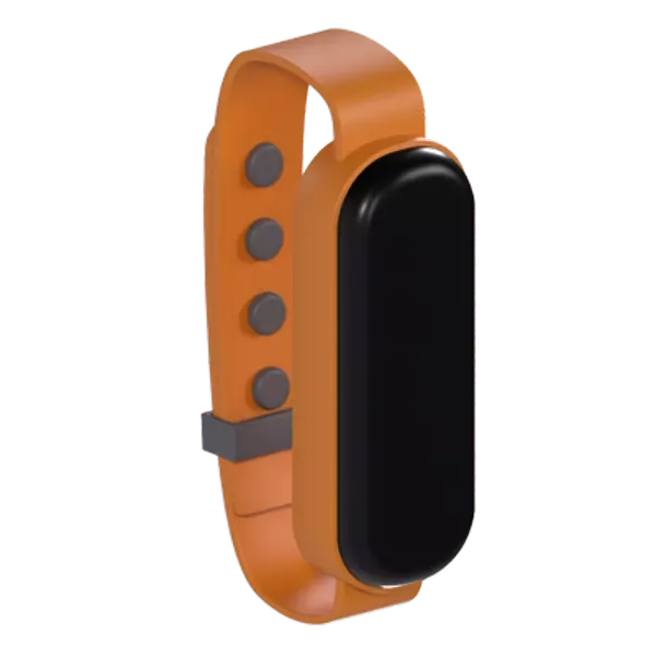 Fitness Band 3D Graphic