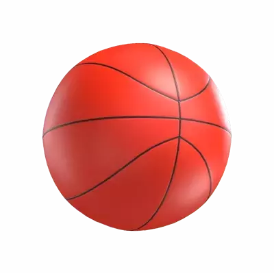 Basketball 3D Graphic