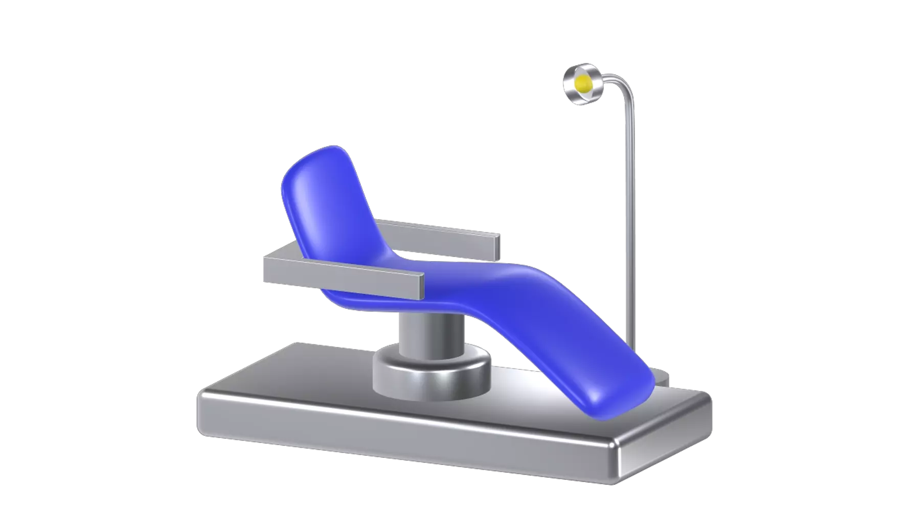 Dental Clinic Bed 3D Graphic
