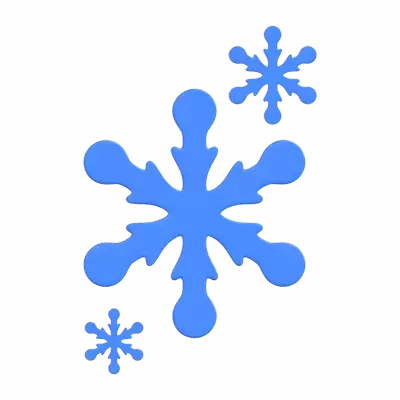 Snowflake 3D Graphic