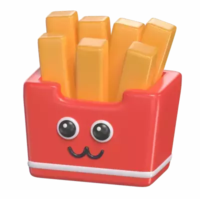 French Fries 3d model--565086f2-56e3-4668-a70d-21ee74e3a786