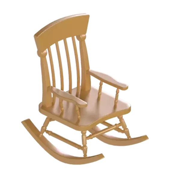 Rocking Chair 3d model--ddaa9cb5-a7fe-4b6a-9639-3a6e515c4da3