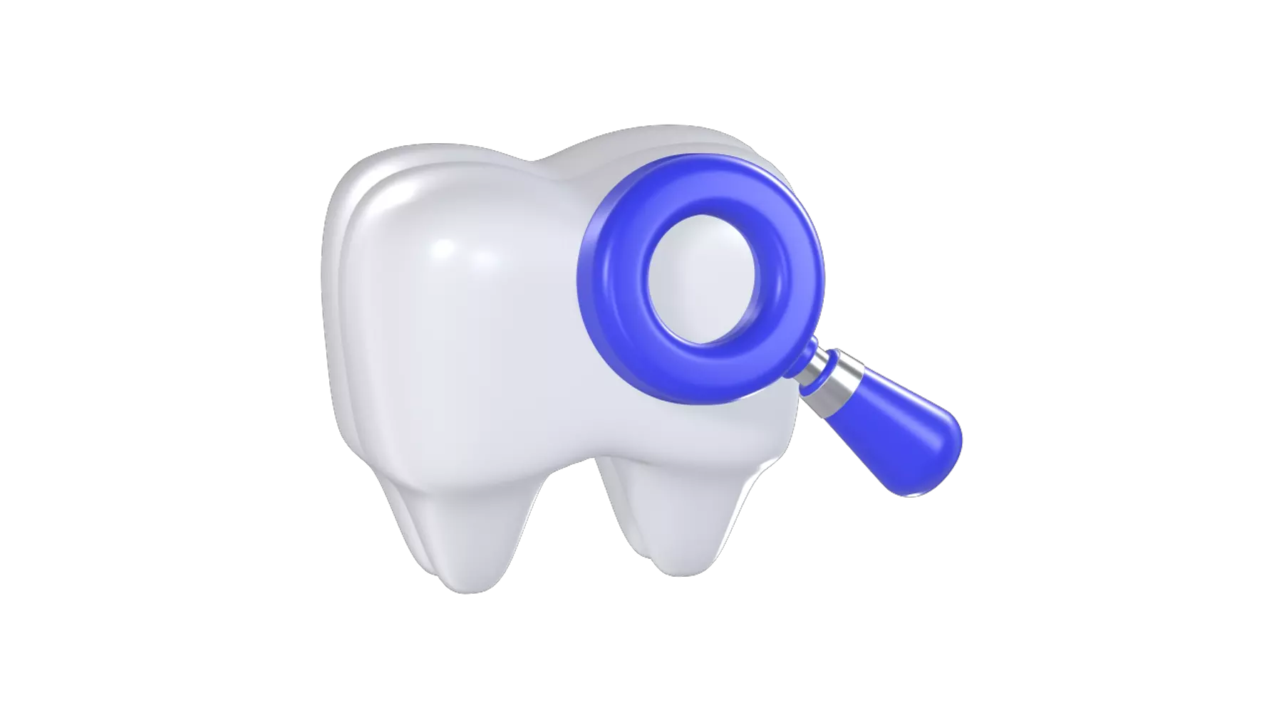 Dental Check 3D Graphic