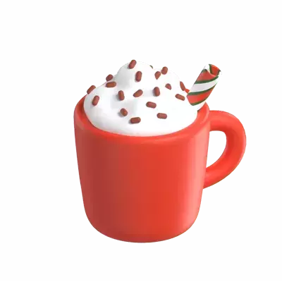 Hot Chocolate 3D Graphic