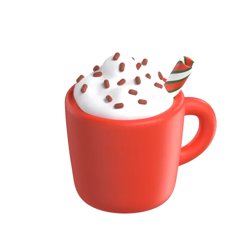 Hot Chocolate 3D Graphic