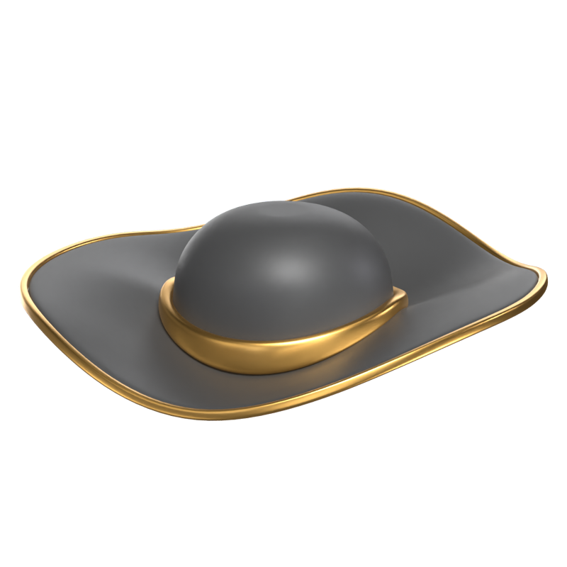 Sombrero de mujer Modelo Icono 3D 3D Graphic